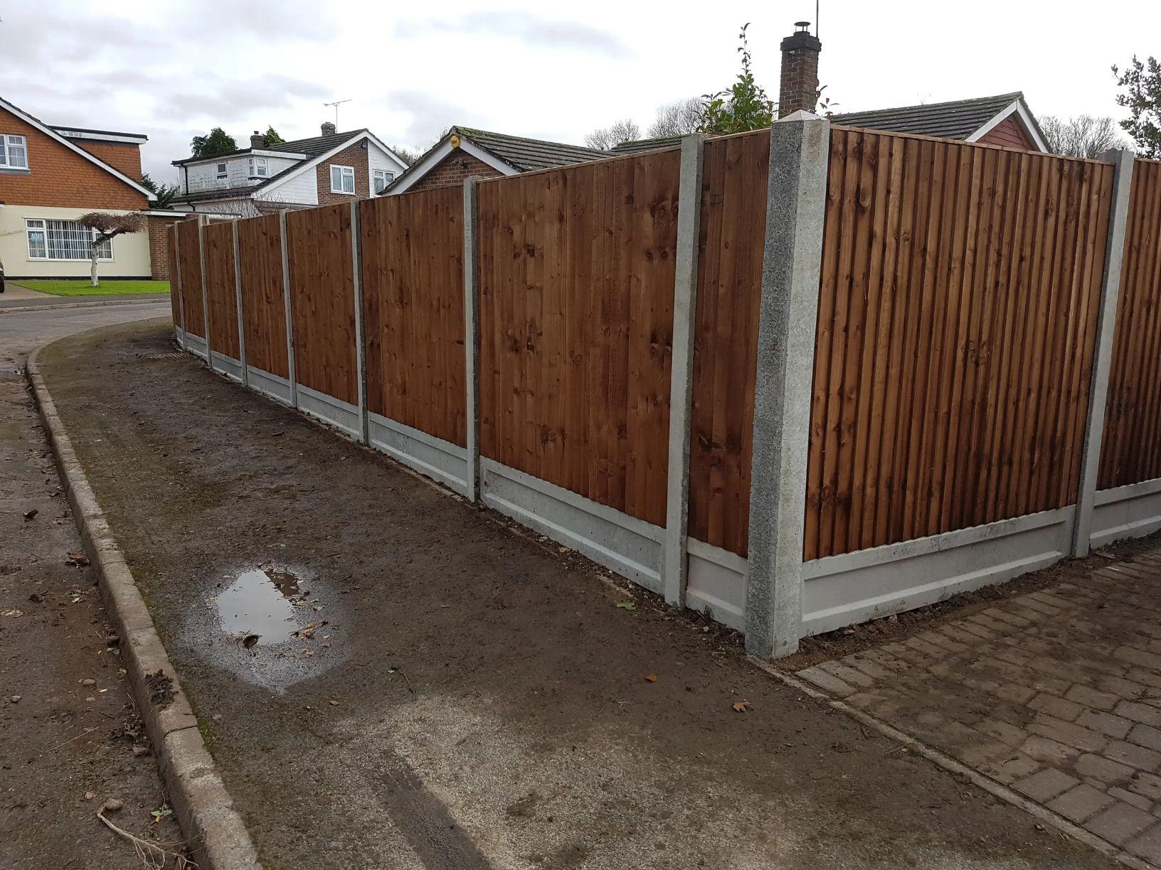 A Day in the Life: Fencing installation