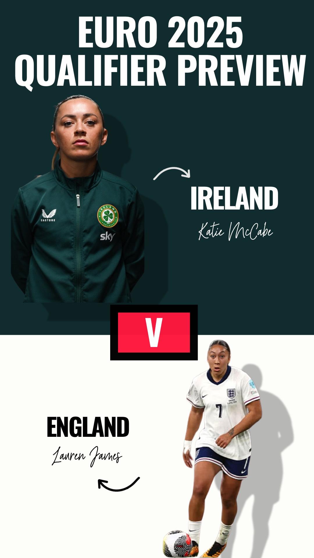 EURO 2025 Qualifying Preview: Ireland vs England