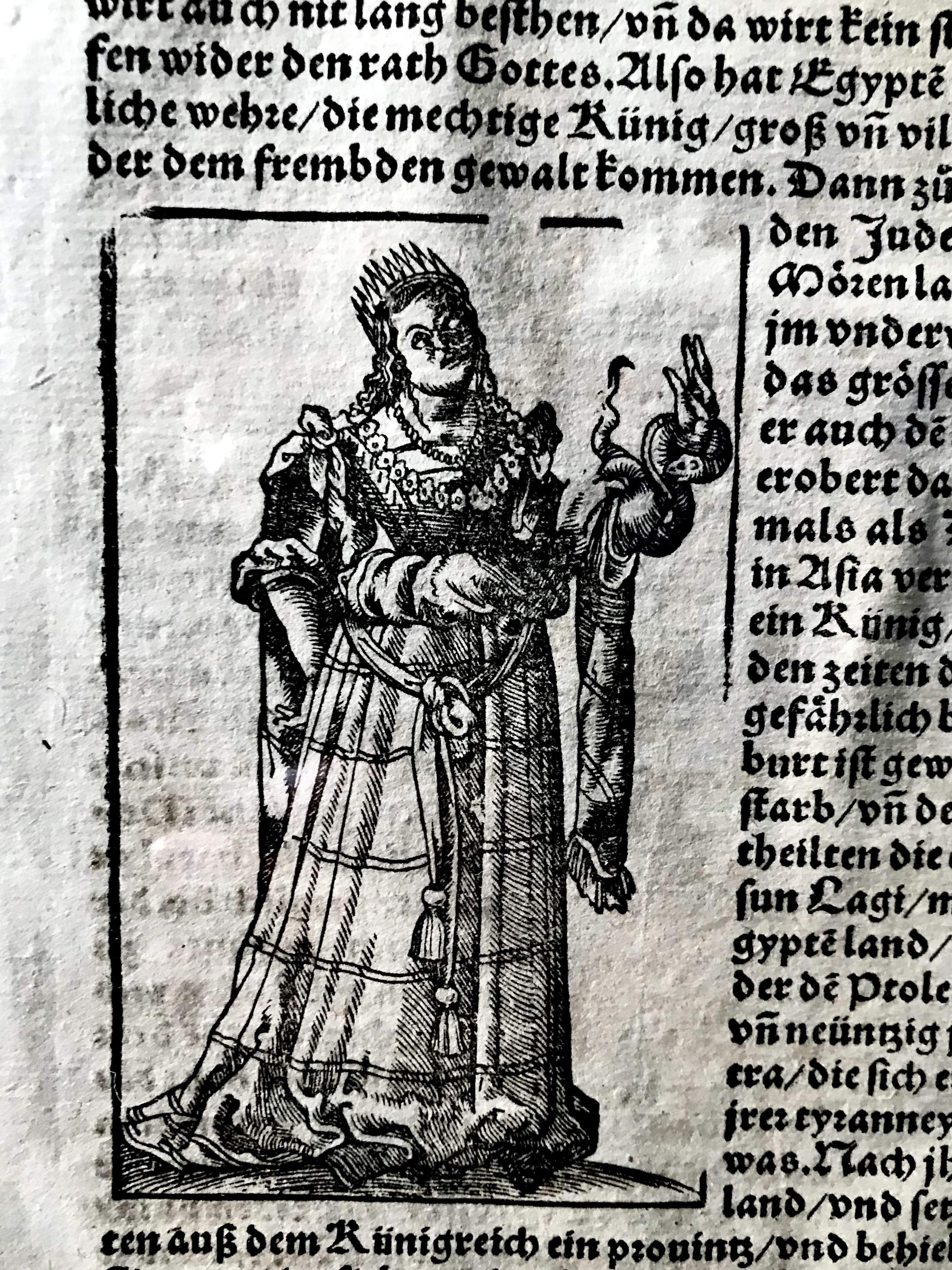 Leaf from Sebastian Münster’s 'Cosmographia'