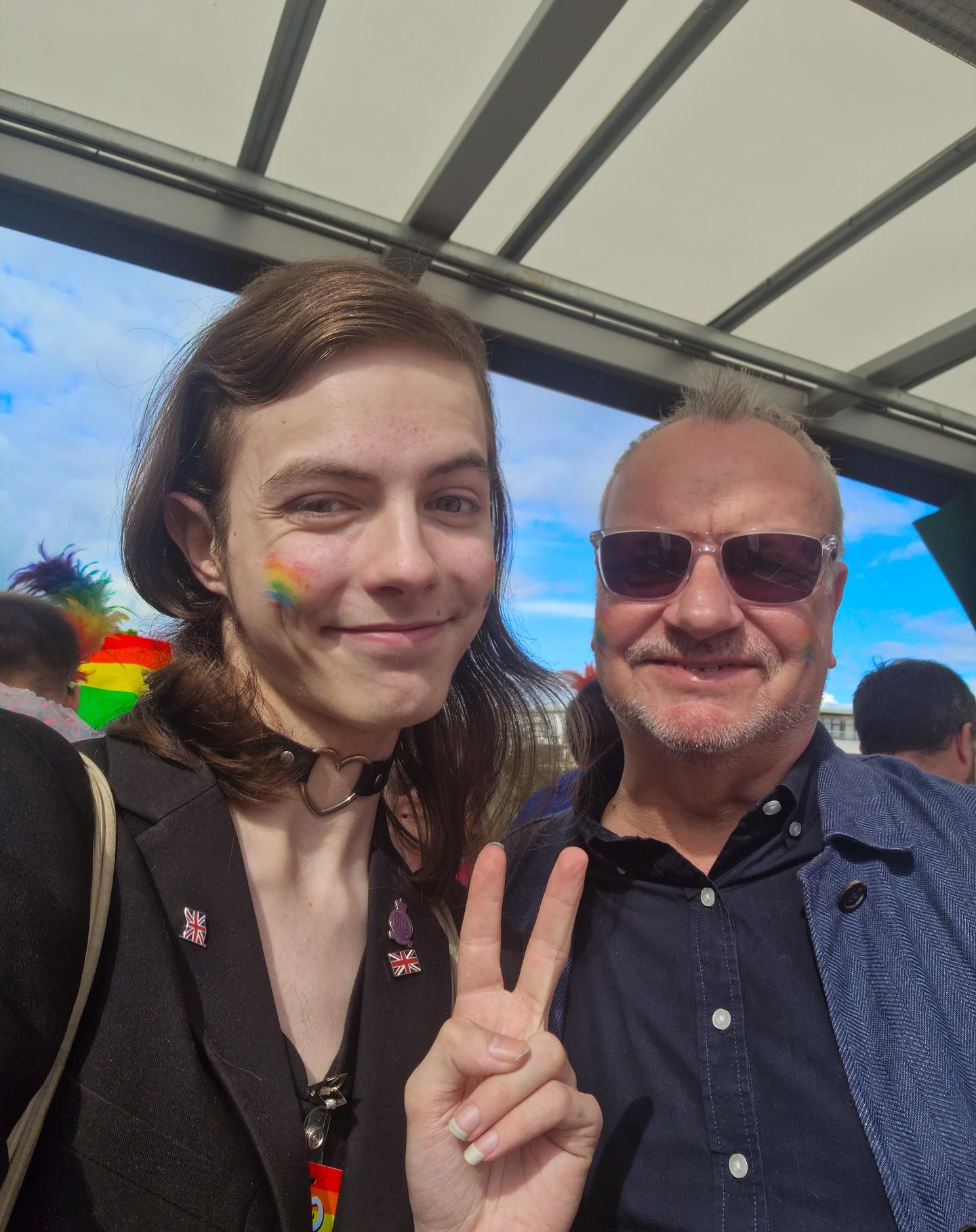 Meeting Pete Wishart At Pride