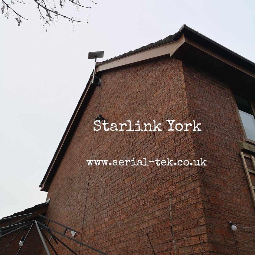 starlink, installation, york