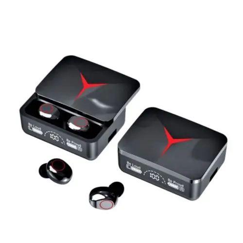 Wireless Earbuds Bluetooth Headphones 5.3 Noise Cancelling Earphones 66Hrs Playtime with Wireless Charging Case Waterproof HIFI Sound in Ear Headset for Sport Running Workout Black