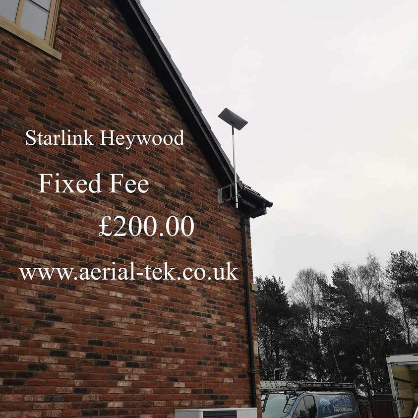 Starlink Installation in Heywood
