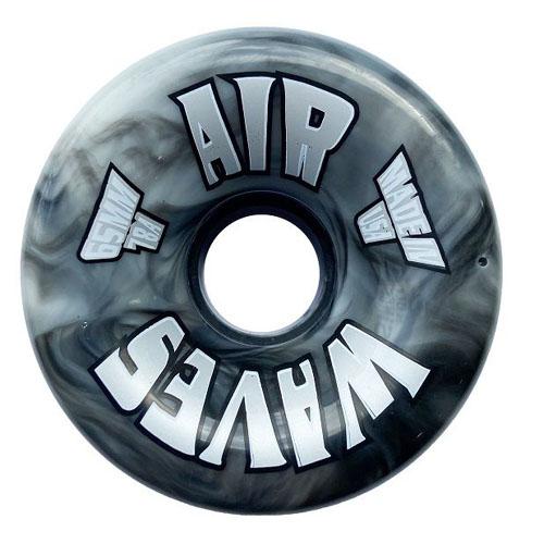 Air Waves Black/White Swirl Wheels Pack of 4 and 8