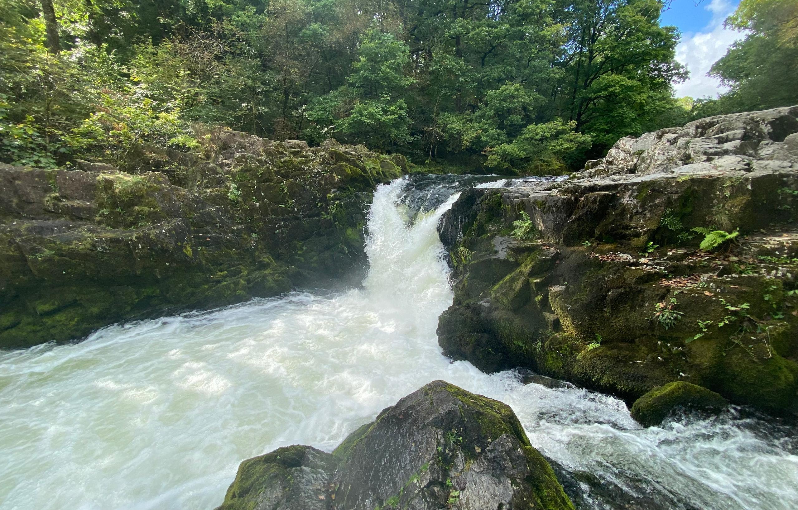 A quick visit to Skelwith Force