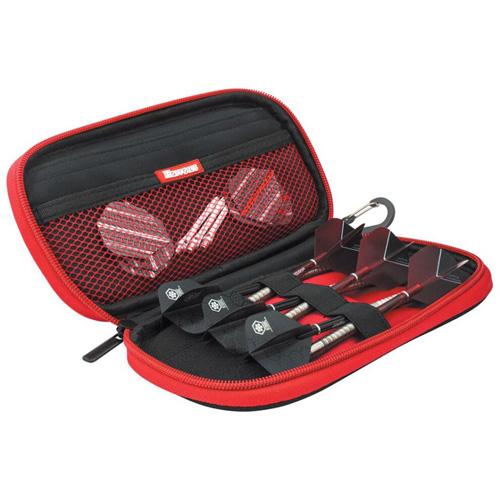 Harrows Darts Z400 Dart & Accessories Storage Padded Red Black Wallet