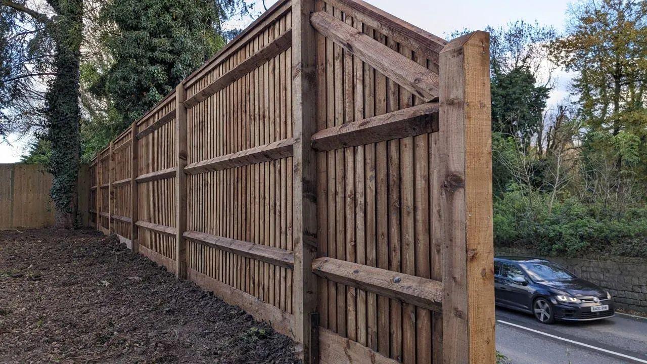 Fencing installed in longfield