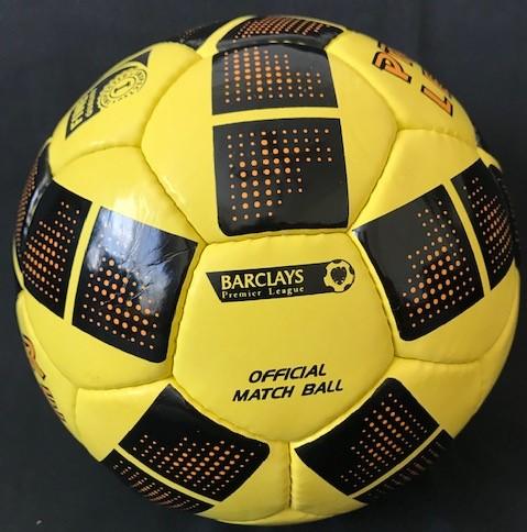 Orden Match Football  Size 5  RRP £ 40.00 Now £ 14.00 Yellow/black/gold