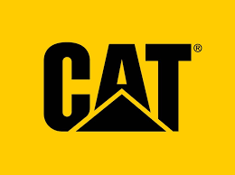 black and yellow Caterpillar eyewear Logo