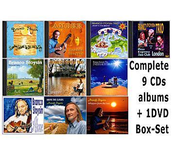 Multi-buy 9 CD albums + DVD whole set.