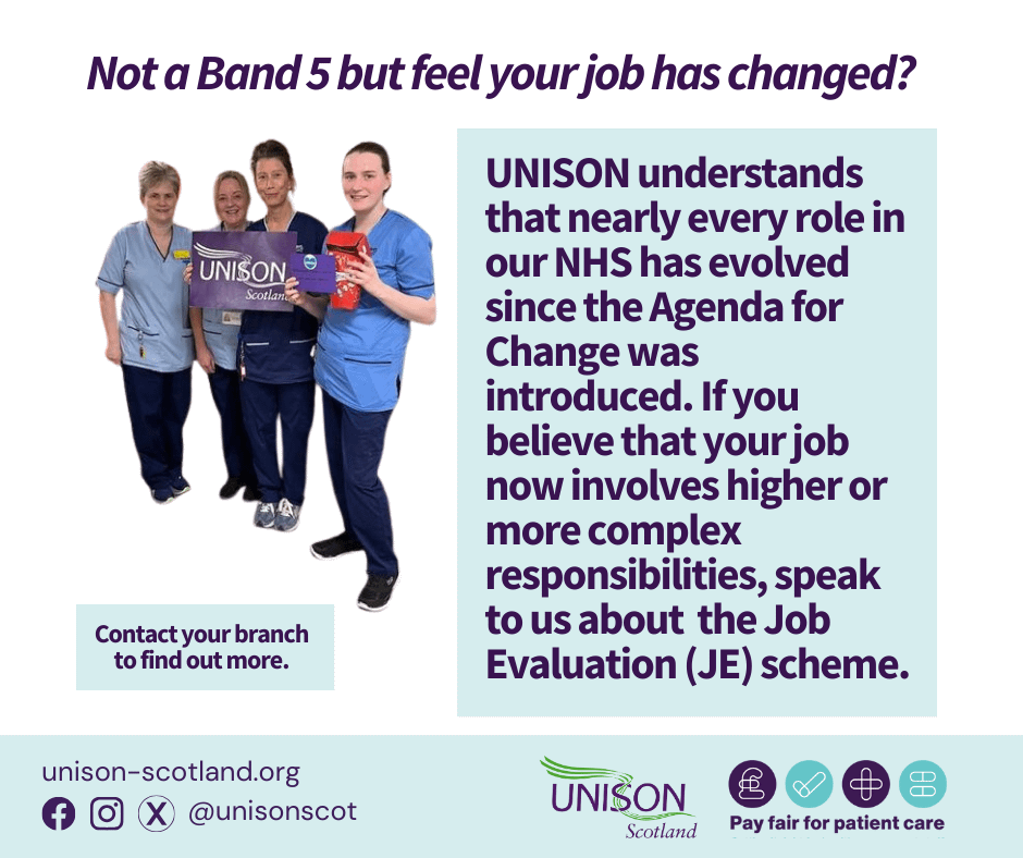 Recognizing Non-Nursing Job Changes in the NHS: A UNISON Initiative