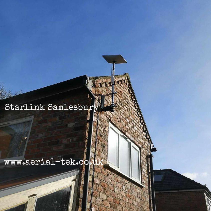 Starlink Installation Samlesbury