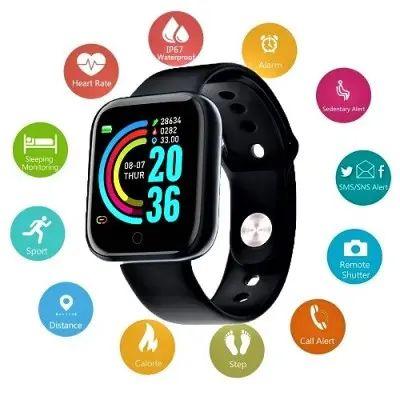 D20 Smart bracelet Watch Fitness Tracker Smart Watch Heart Rate Blood Pressure Activity Step Counter