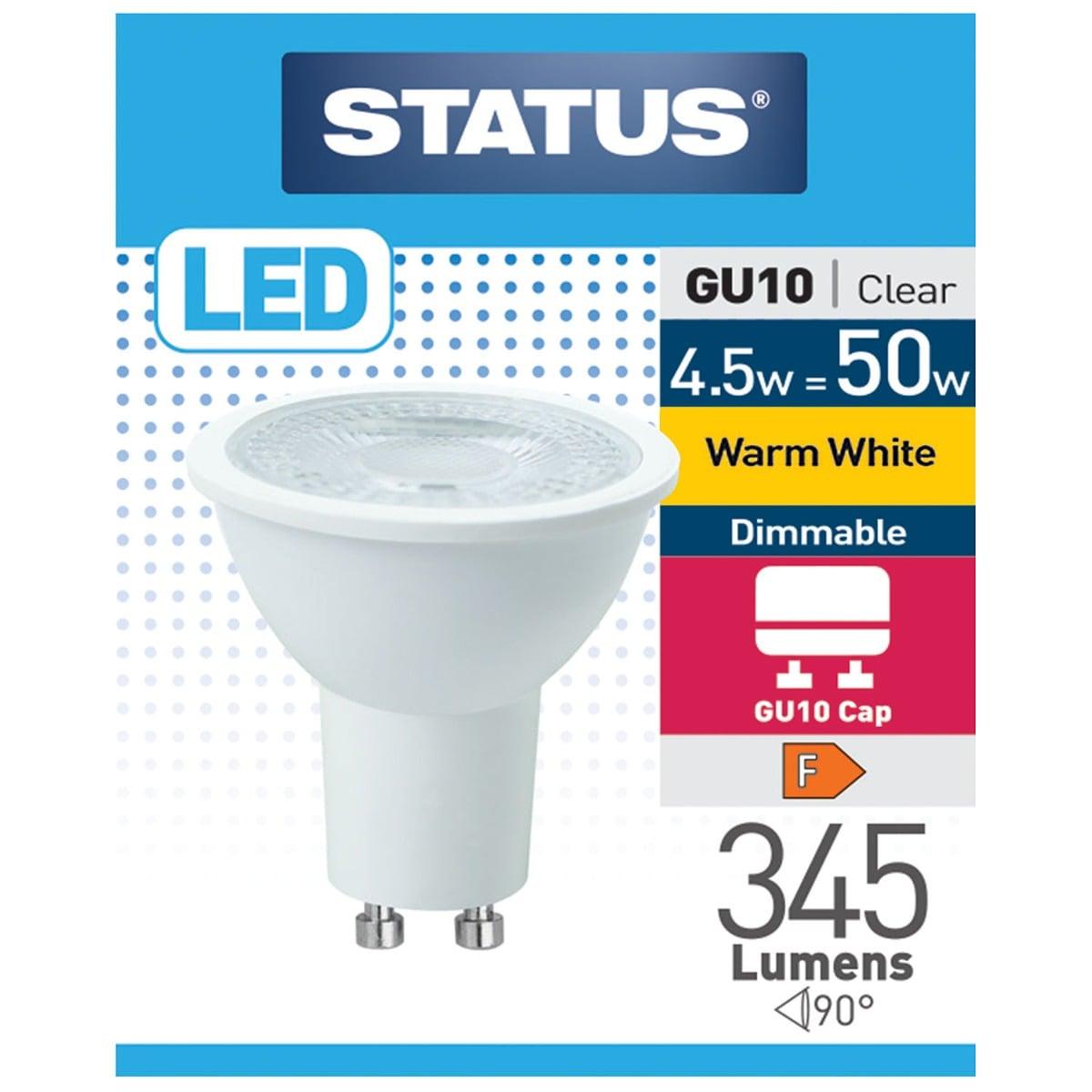LED GU10 4.5W lightbulb