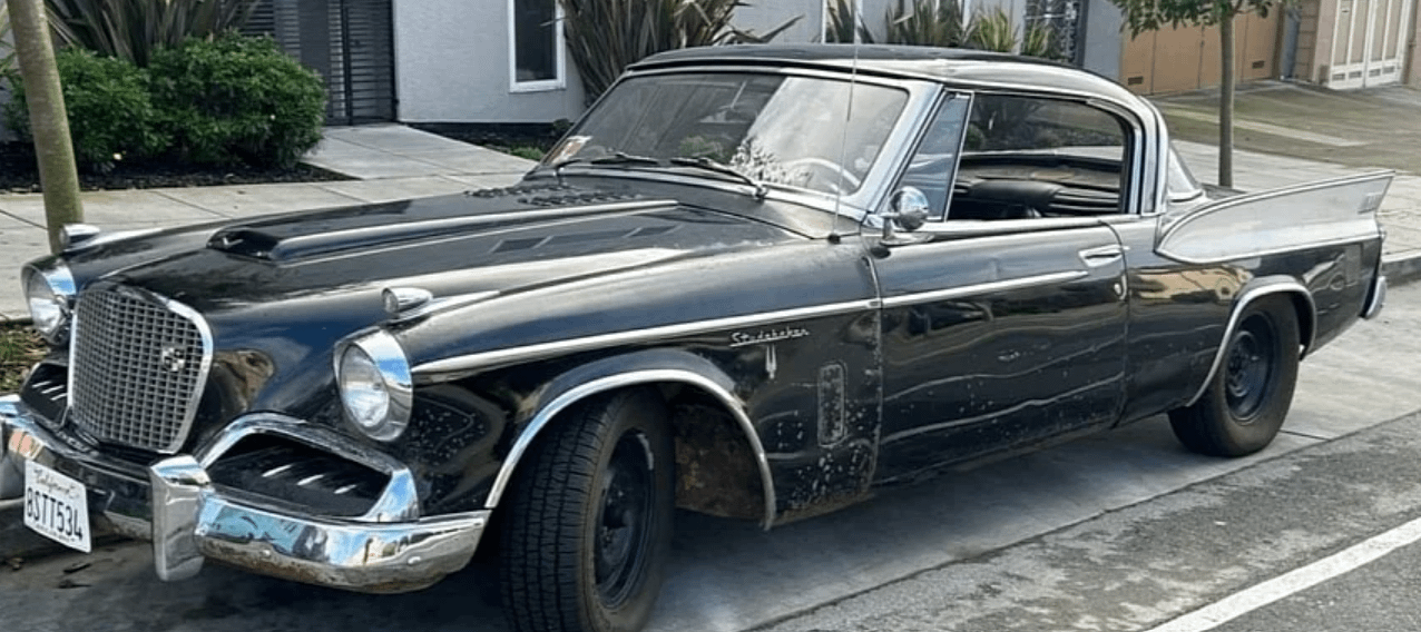 Unassuming Sleeper: Weathered 1957 Studebaker Golden Hawk Packs Supercharged Surprise