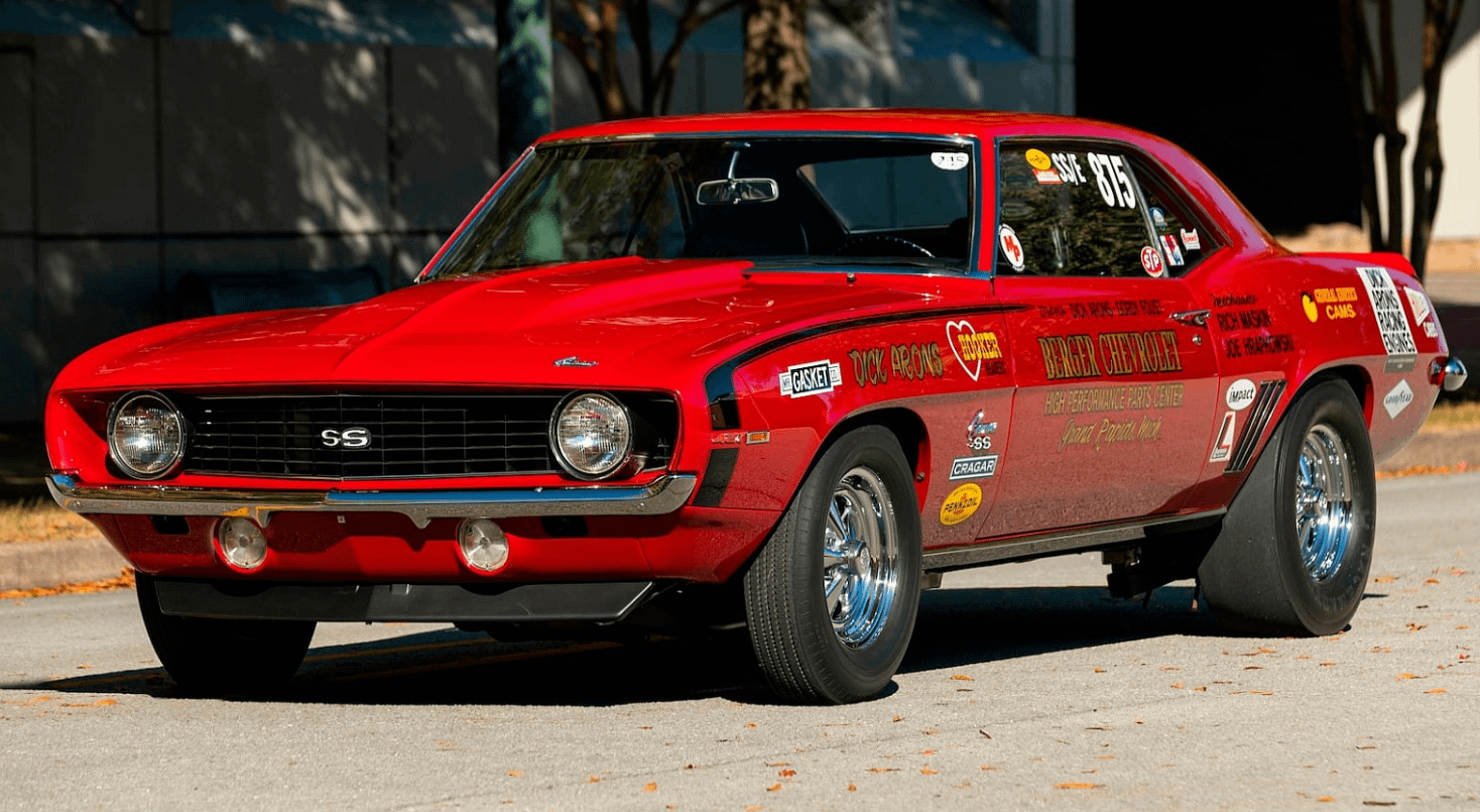 World's Rarest 1969 Chevrolet Camaro Is a Super Stock Racer With Only 210 Miles