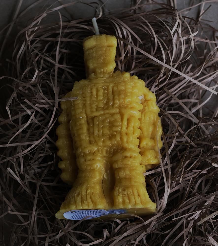 Wickerman Beeswax Candle