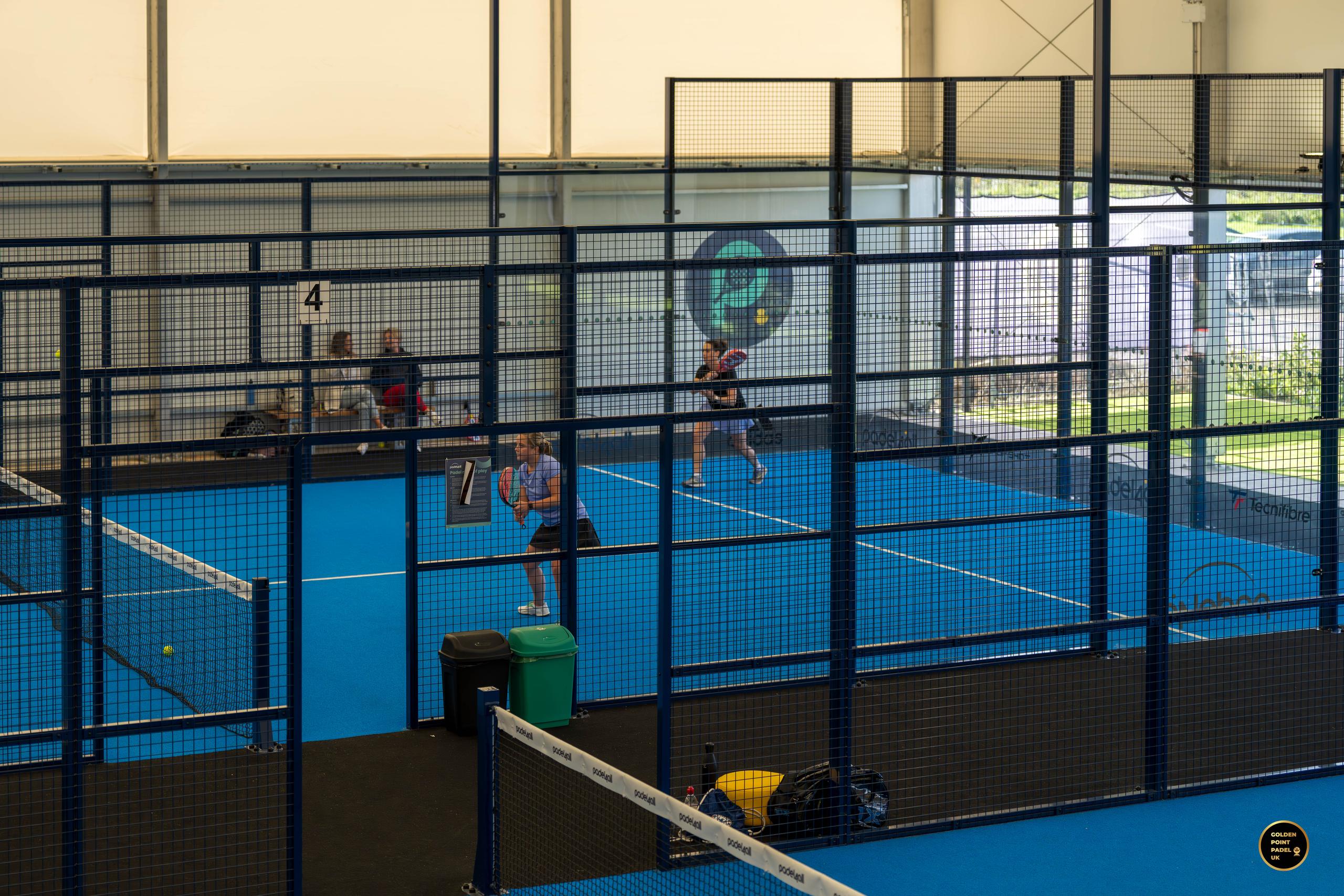 What is a padel court?