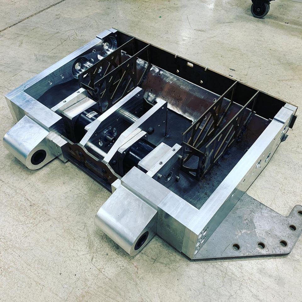 Immersion's chassis under construction