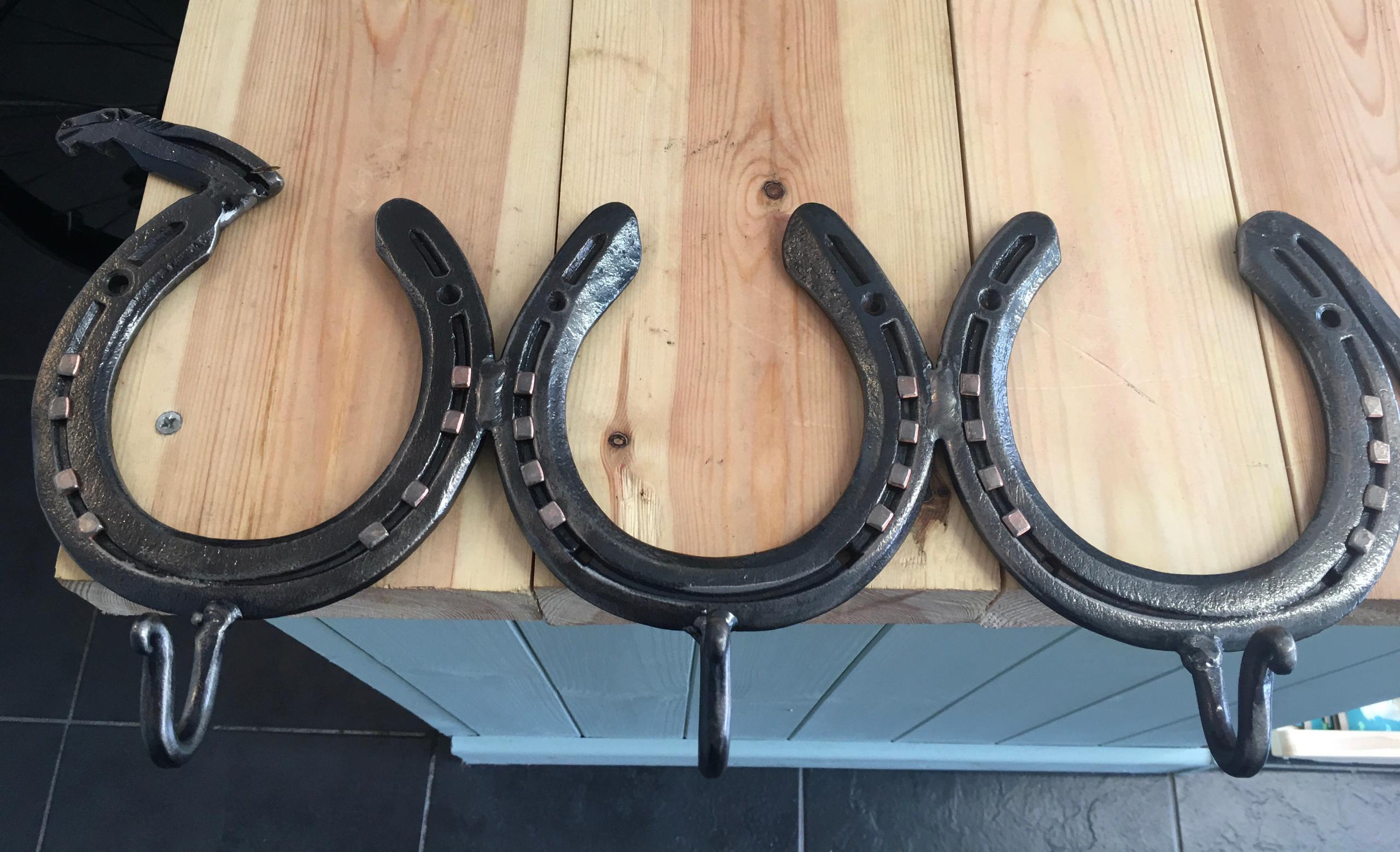 Horse shoe Coat Hooks