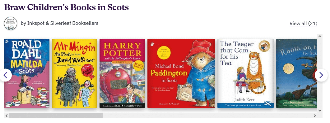 Children's Books in Scots