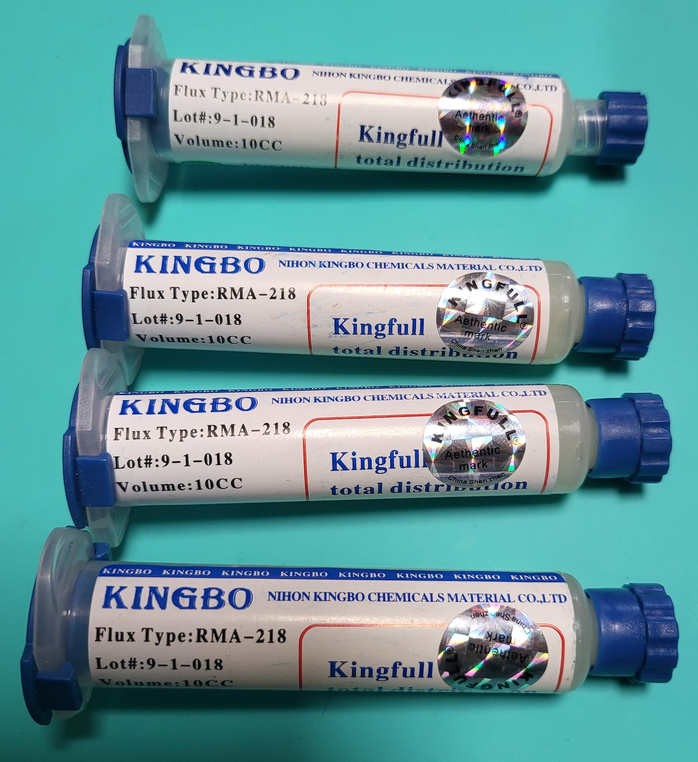 KINGBO RMA-218 Soldering Flux Solder Liquid 10cc x4