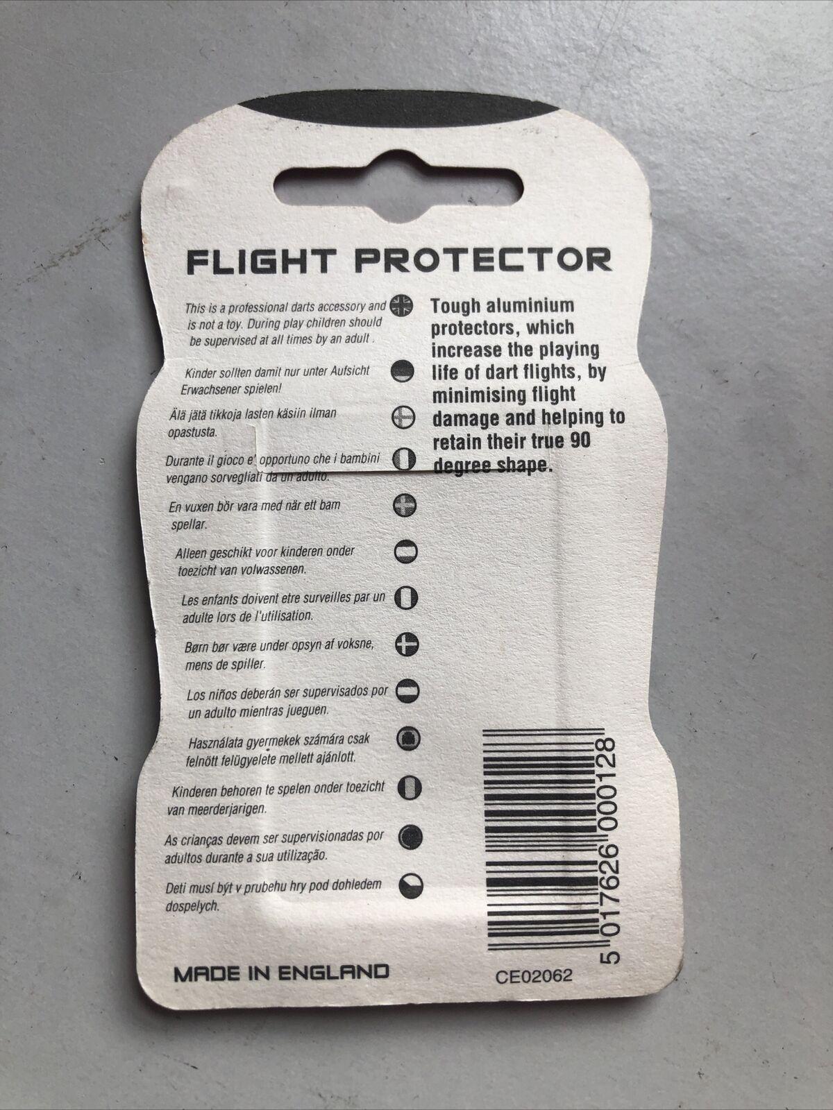 Harrows Flight Protectors -  Silver Anodised Aluminium