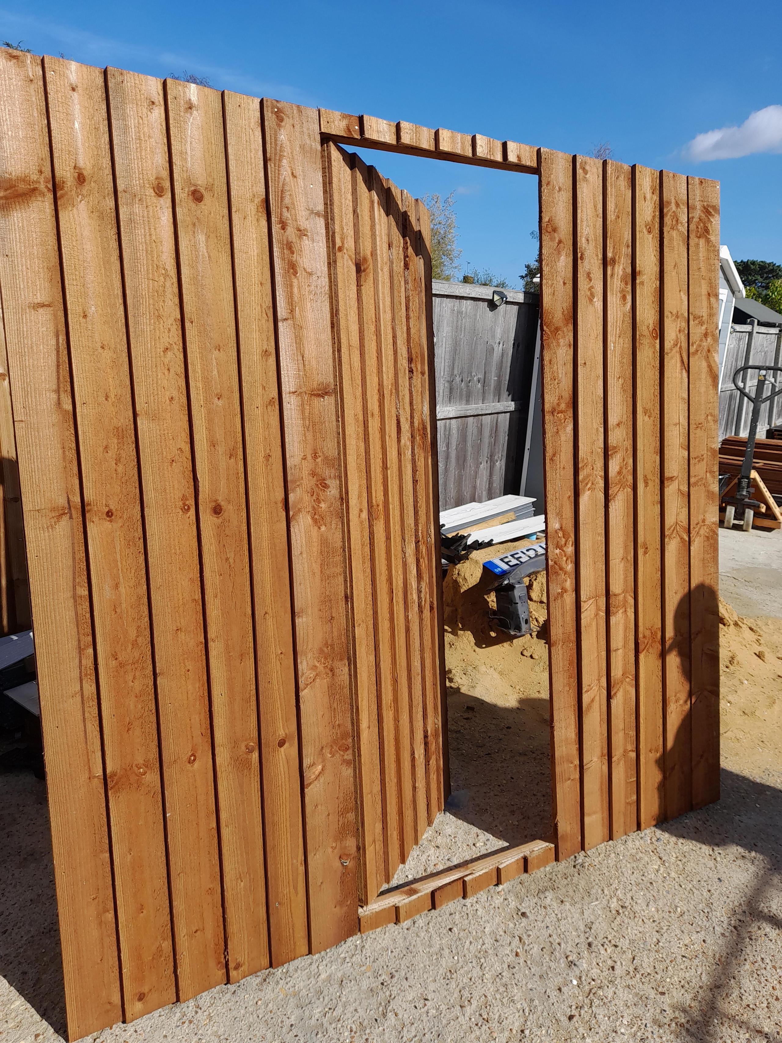 Fence Panel with door