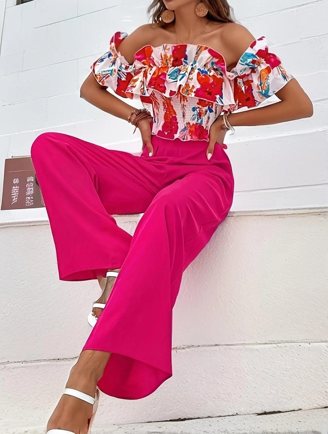 2pcs Blouse and Trousers Set 280Gh¢