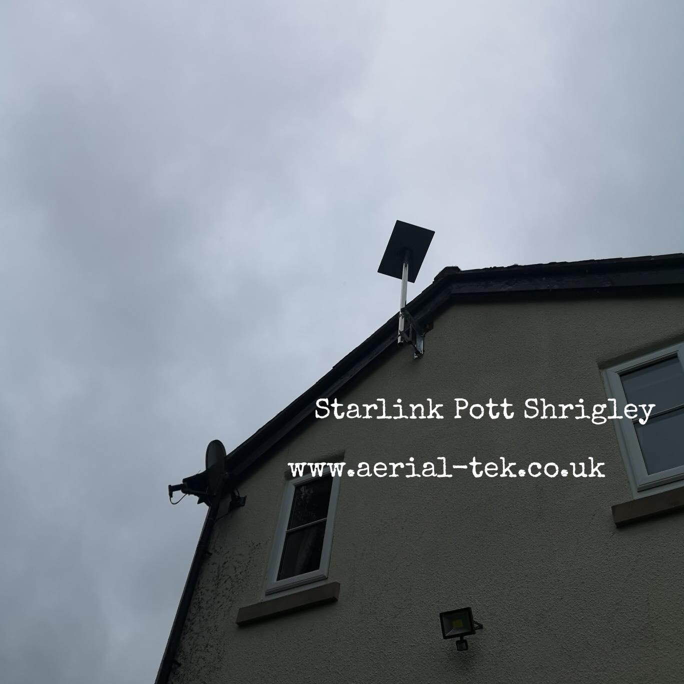 Starlink Installation Pott Shrigley