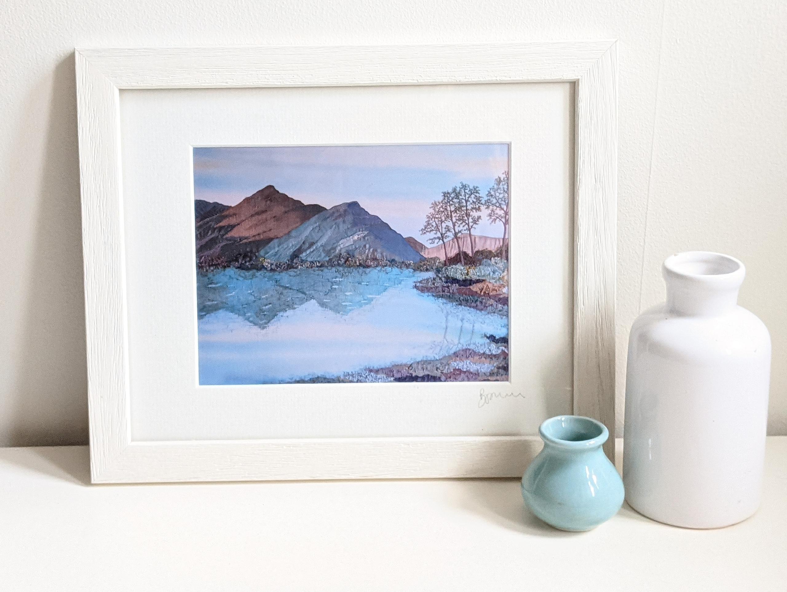 Catbells Framed Print