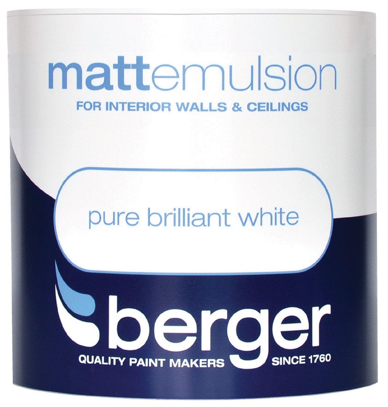 Berger Matt Emulsion White