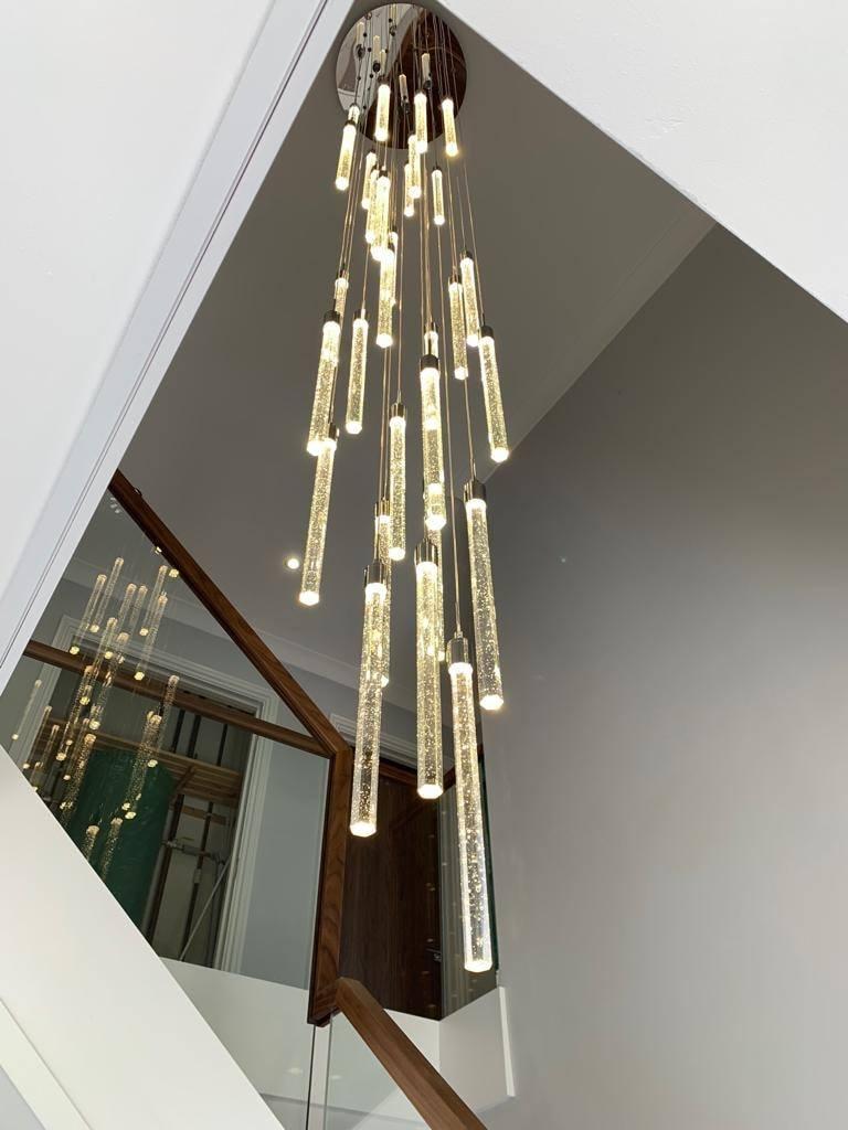 Statement Lighting for entrance areas.