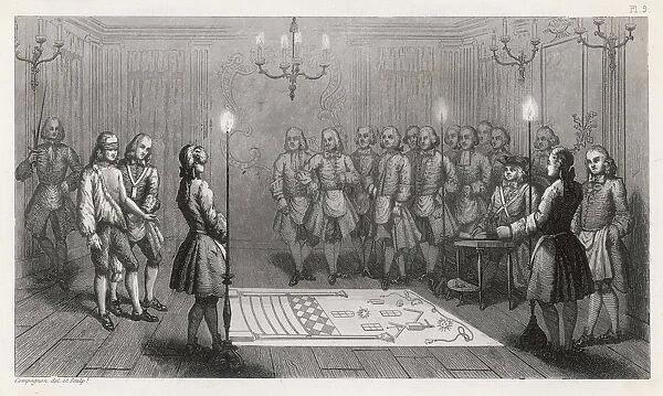 17th century Masons, Lodge of St Augustine 8459