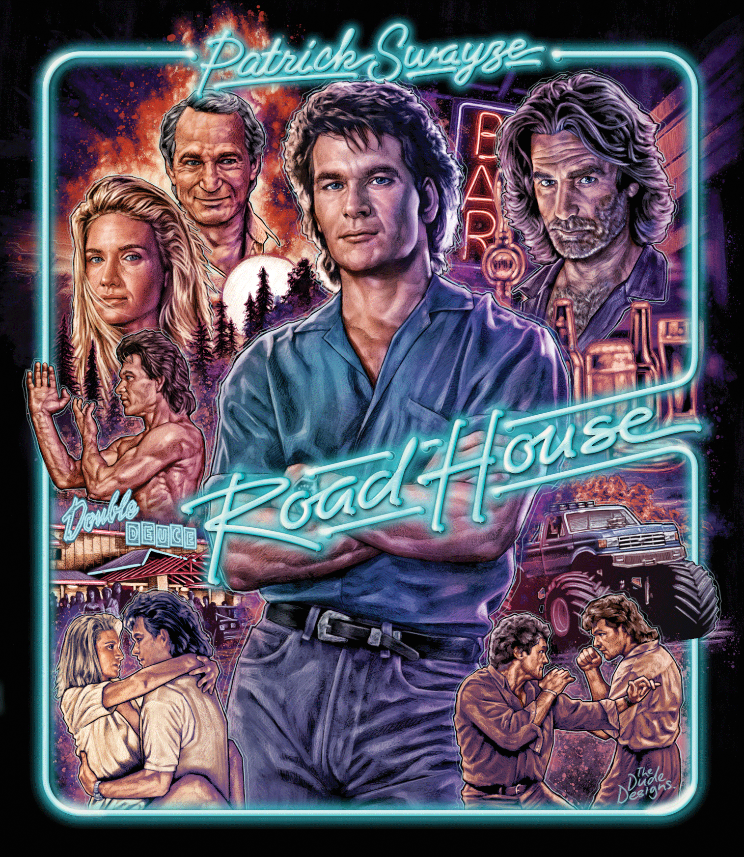 ROAD HOUSE - 4K ULTRA HD / BLU-RAY (LIMITED EDITION) - OOP