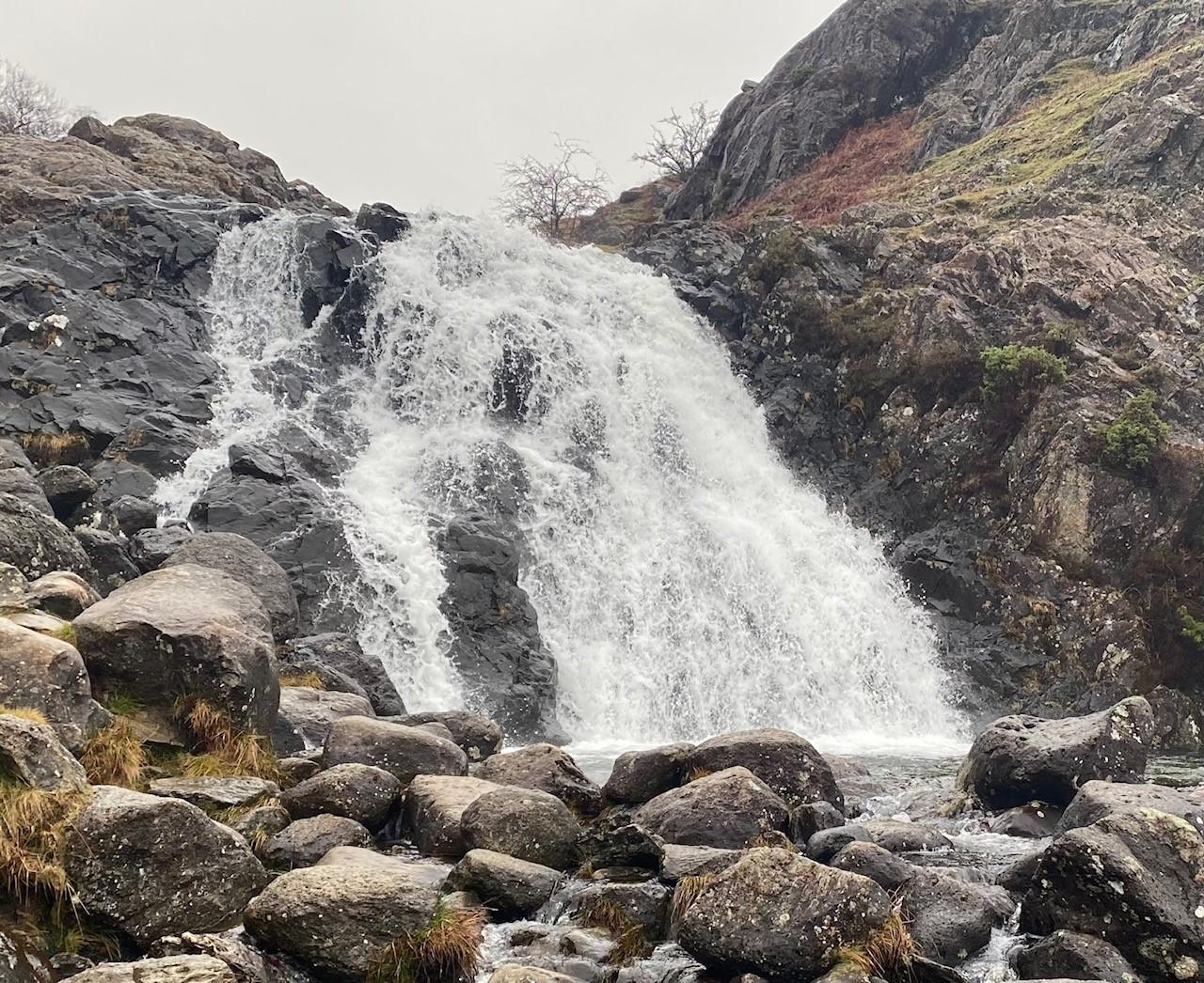 Easedale Tarn in the mist