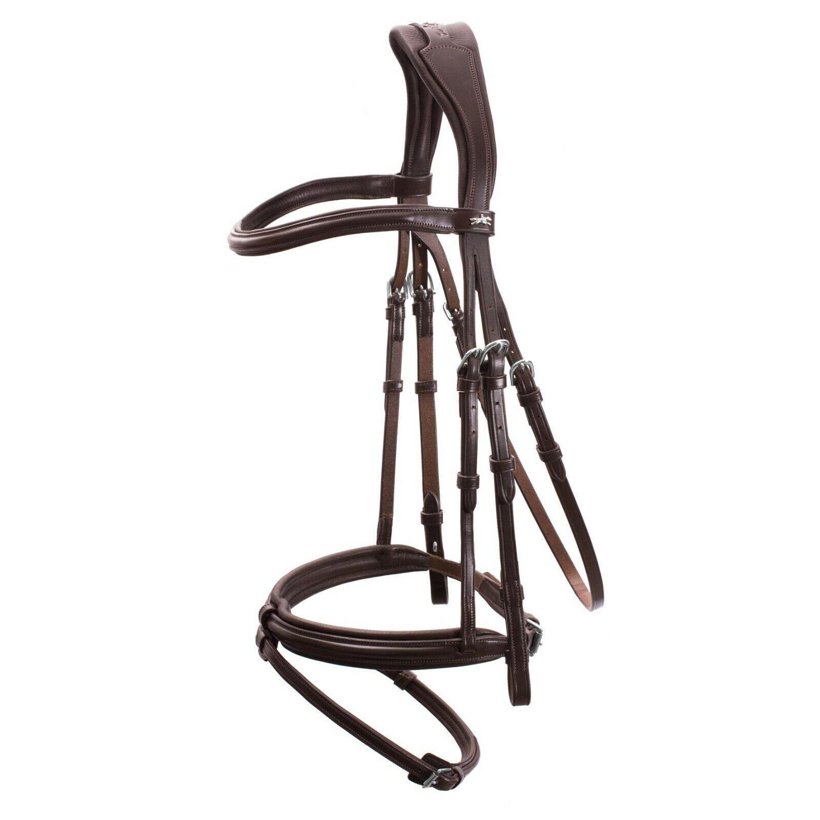 Schockemohle Tokyo Anatomical Bridle - Full Size - Removable Flash