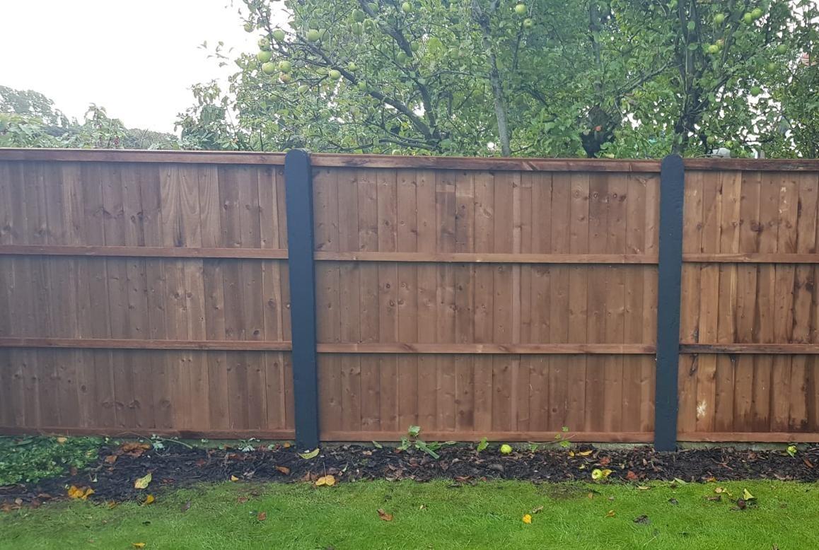 Closeboard fence panel