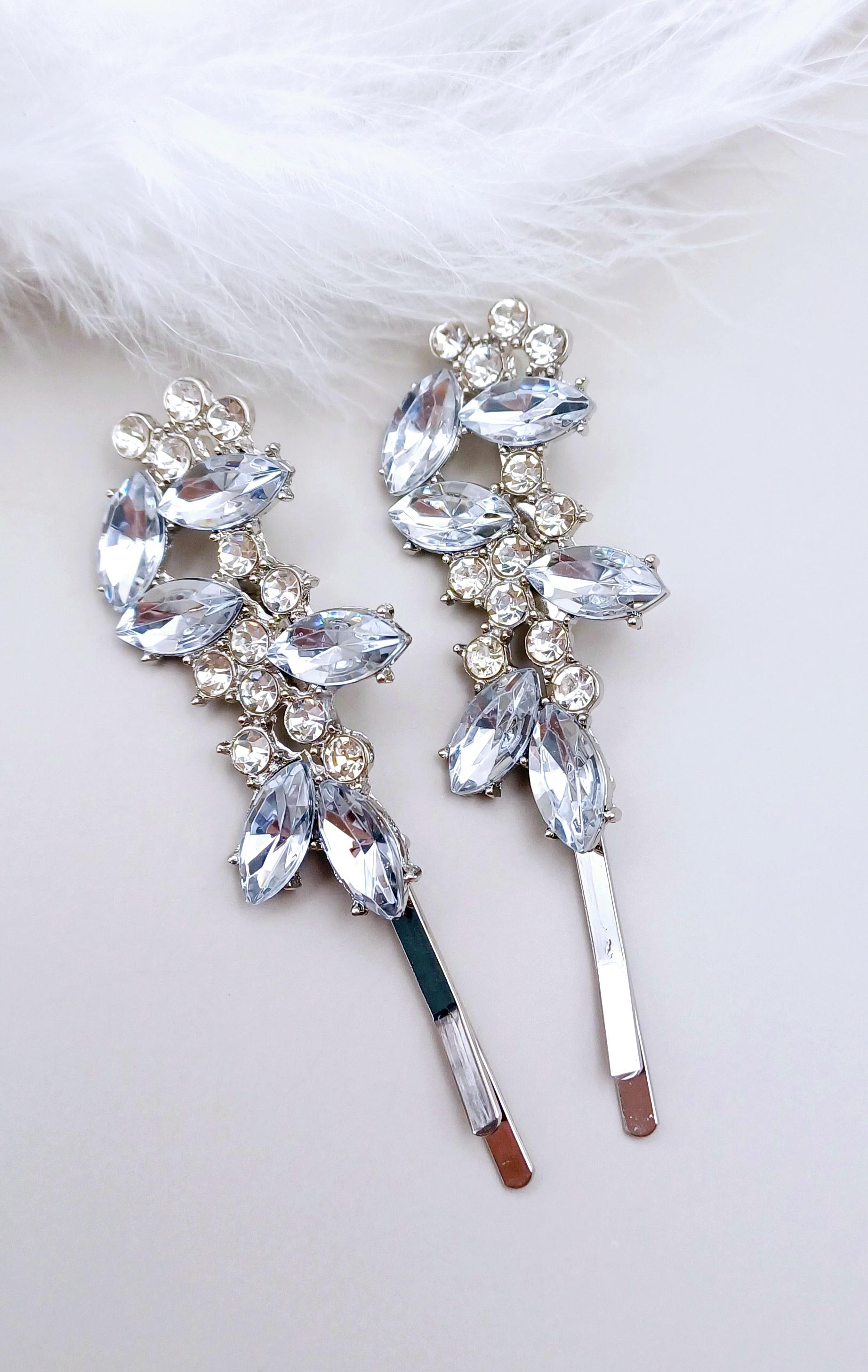 HAIR ACCESSORIES - Crystal Hair Clips