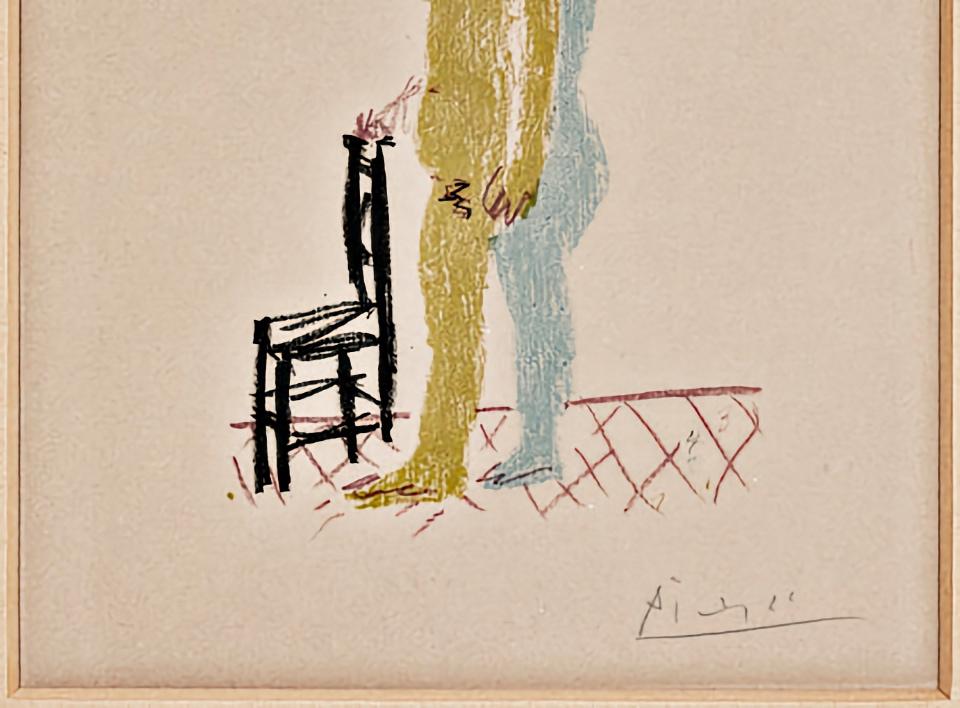 Pablo Picasso - Nu a la chaise