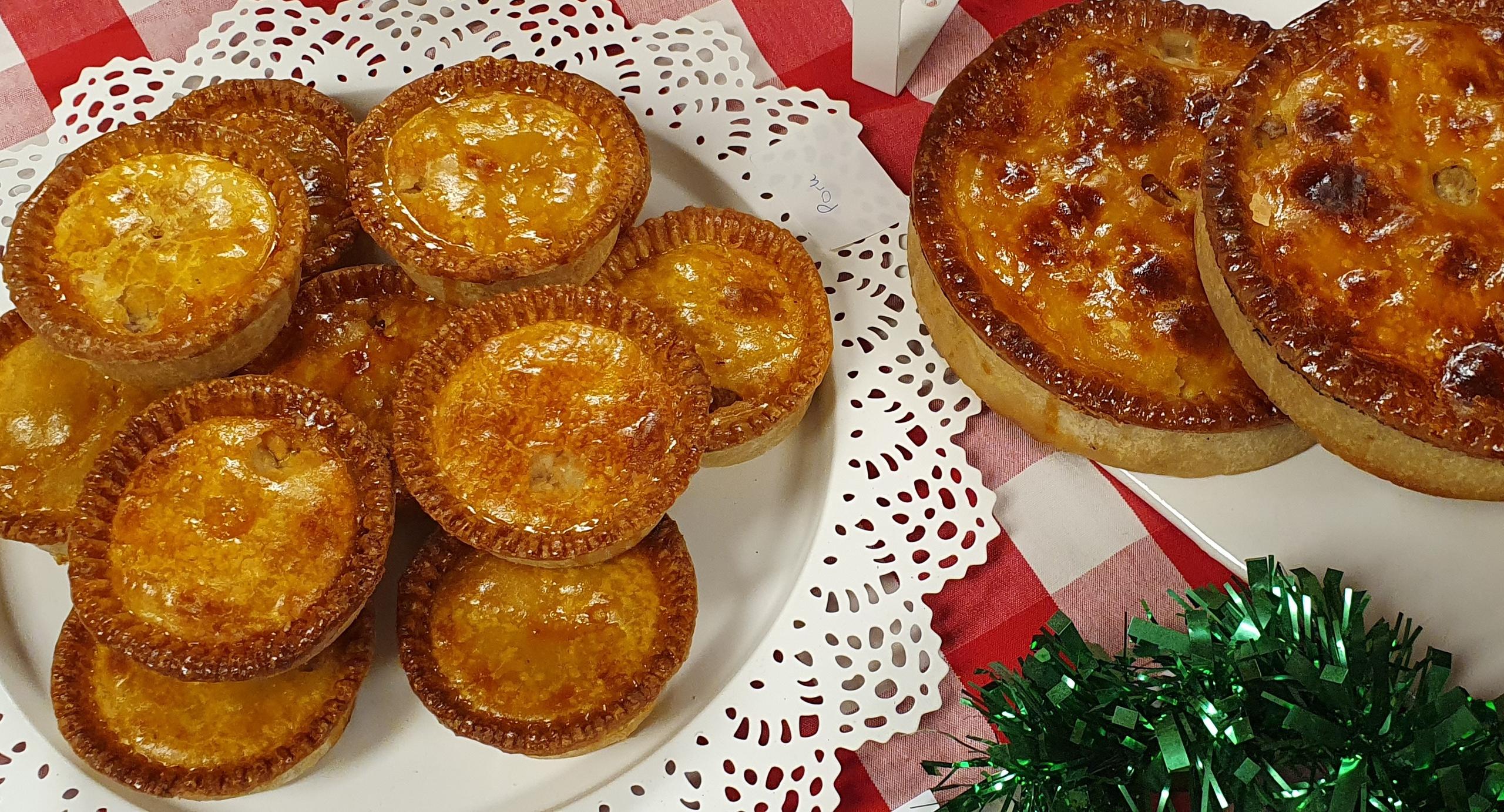 Glazed Christmas Pies