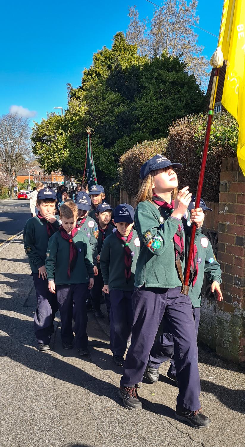 Scout Parade March 2024