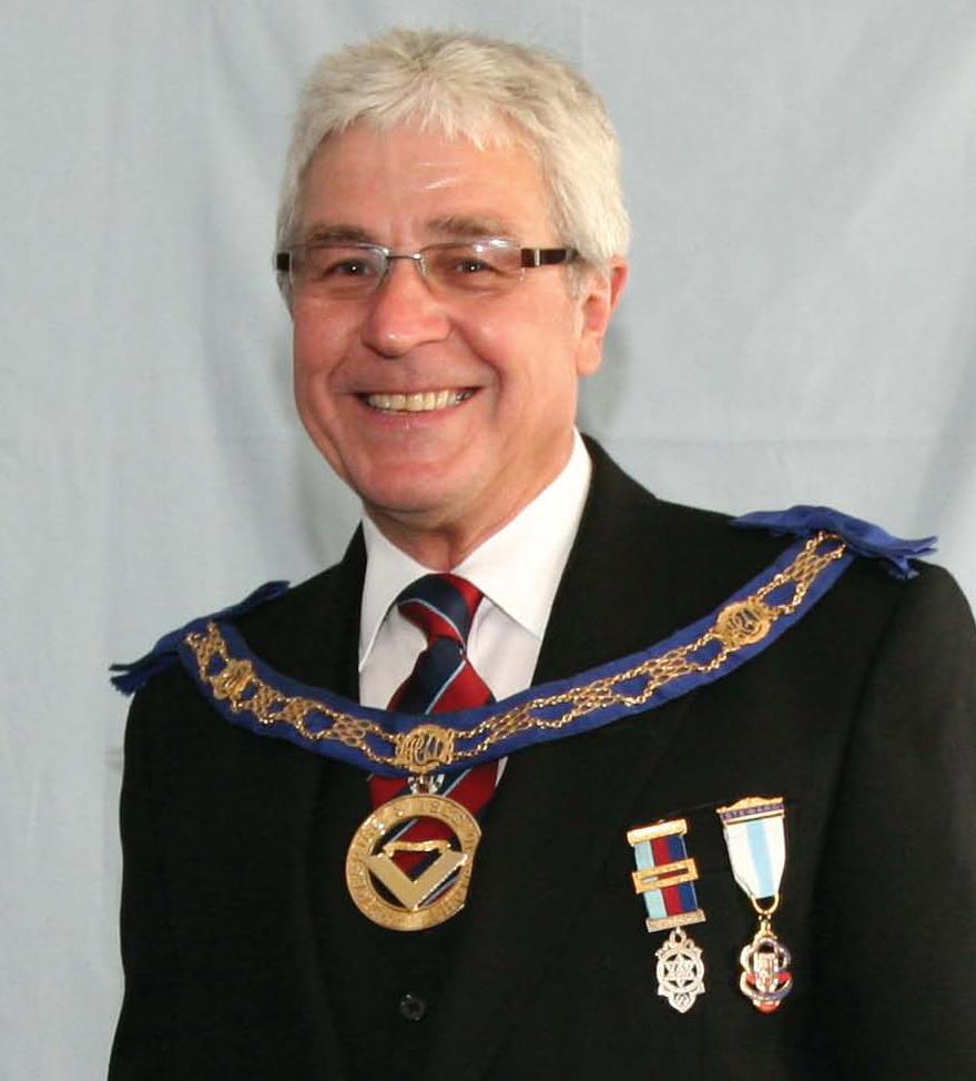 The Deputy Provincial Grand Master David G Perkis