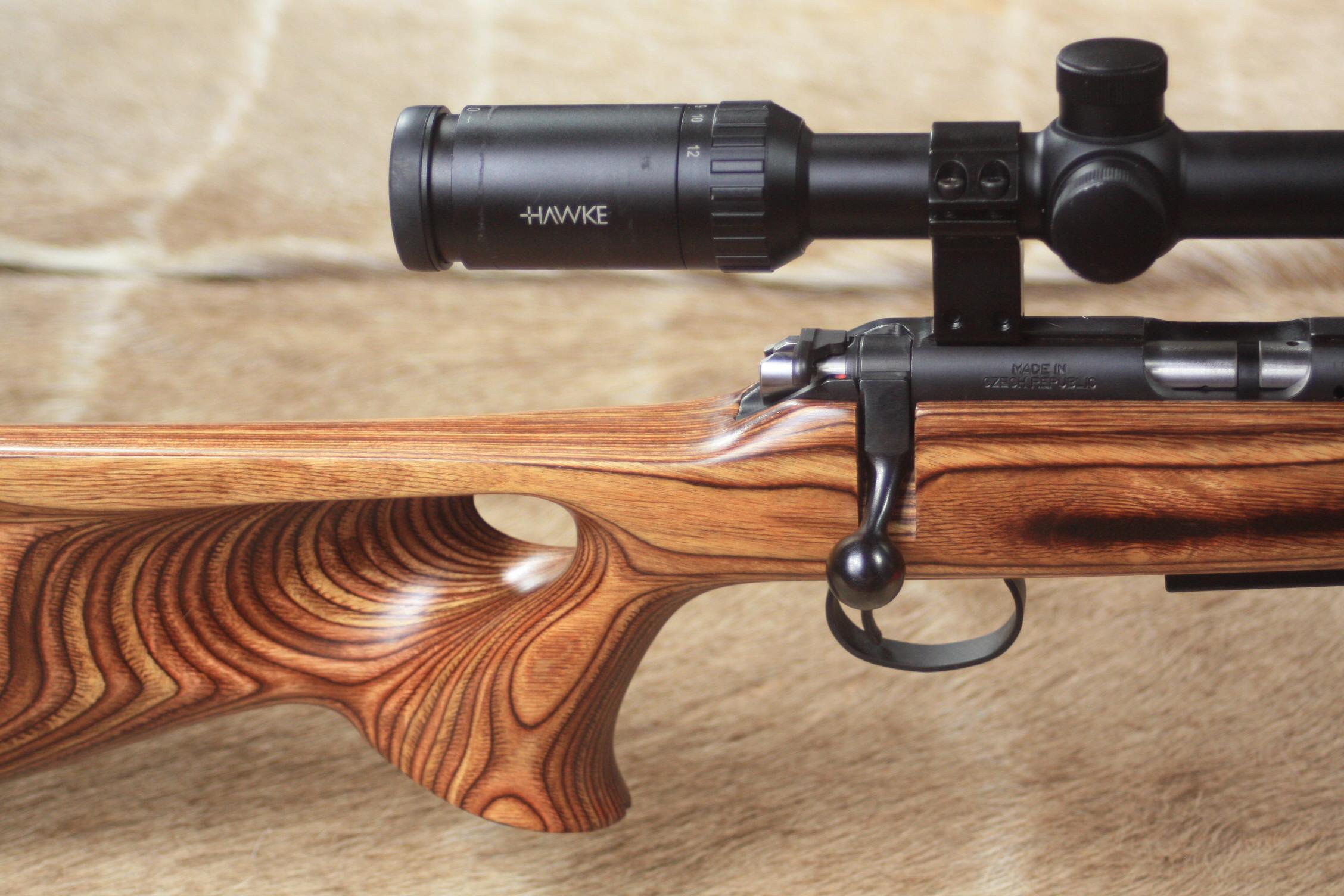 .17Hmr CZ 455 bolt-action rifle