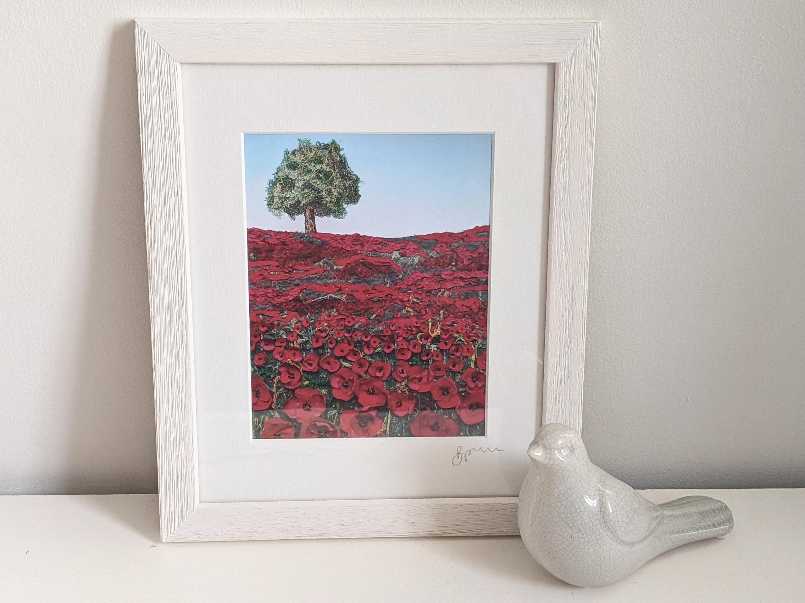 Poppy Field Framed Print