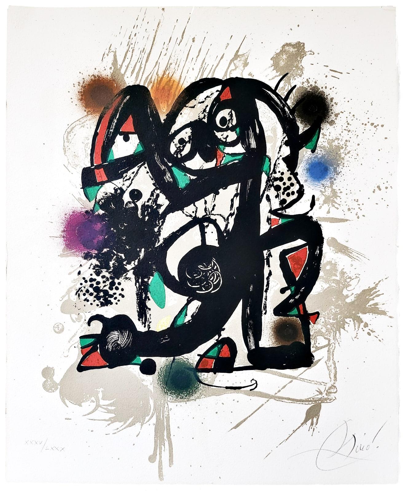 Joan Miro - Joan Miro Lithographs III/Maeght 1118