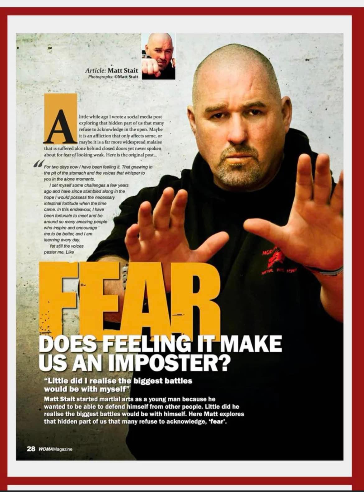 matt stait article martial arts and self defence