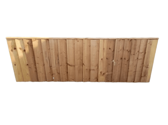 6ftx2ft closeboard fence panel