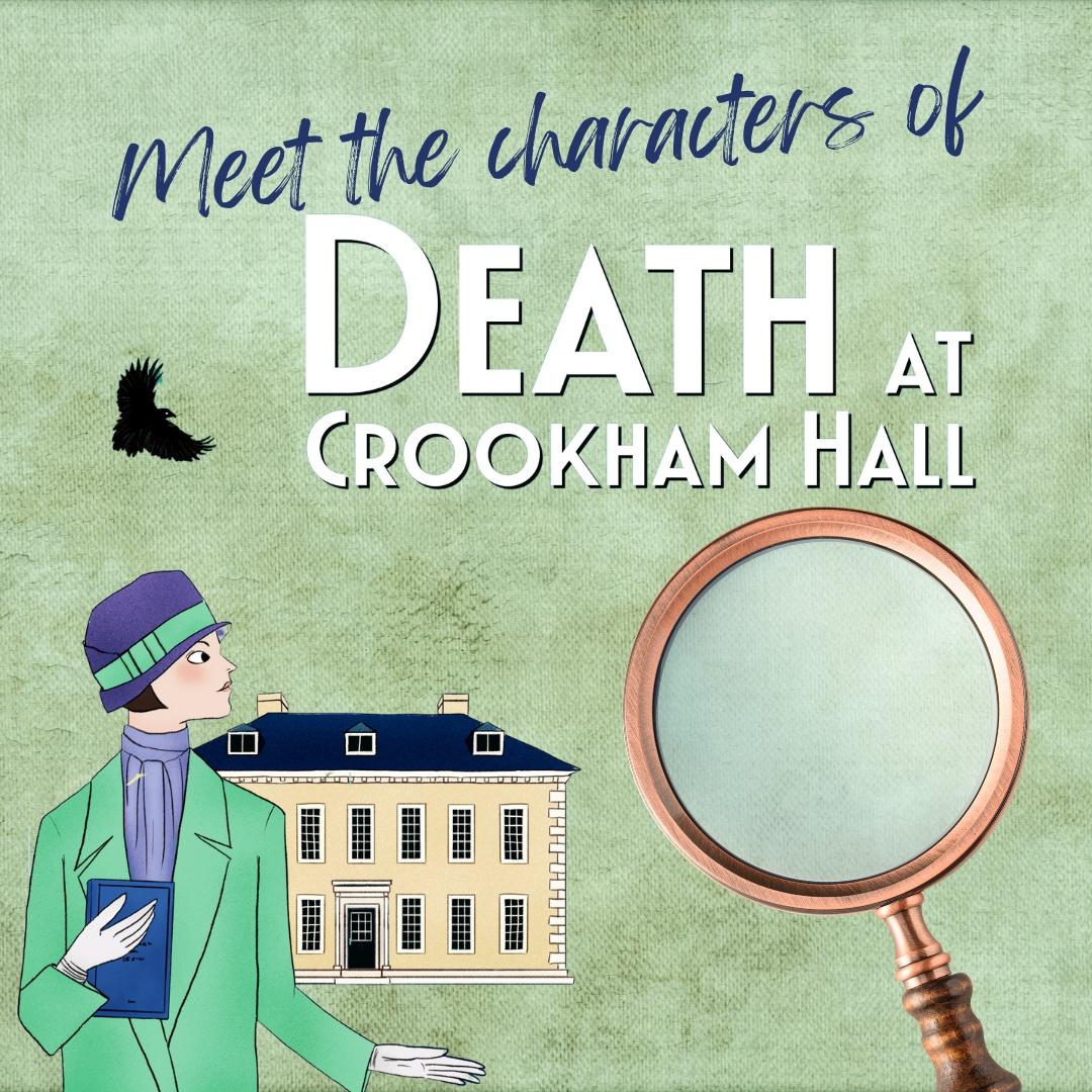 Meet some of the characters from the Iris Woodmore Mysteries
