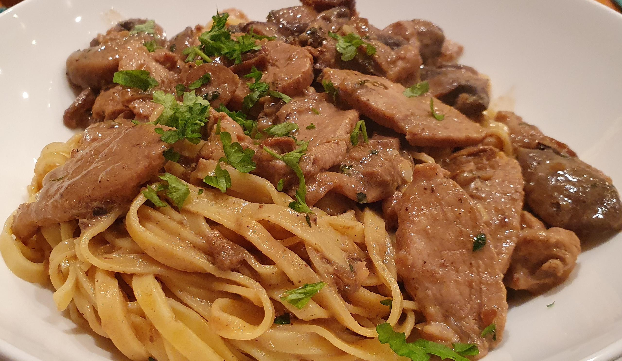 Turkey & Mushroom Tagliatelli